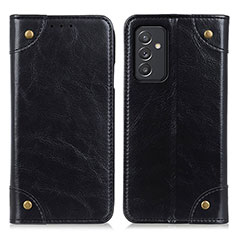 Funda de Cuero Cartera con Soporte Carcasa M04L para Samsung Galaxy A34 5G Negro