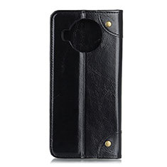 Funda de Cuero Cartera con Soporte Carcasa M04L para Xiaomi Mi 10i 5G Negro