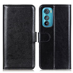 Funda de Cuero Cartera con Soporte Carcasa M05L para Motorola Moto Edge 30 5G Negro