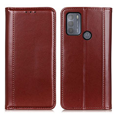 Funda de Cuero Cartera con Soporte Carcasa M05L para Motorola Moto G50 Marron