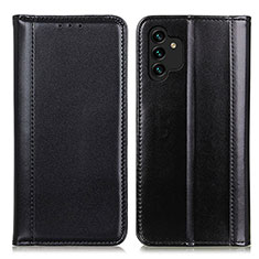 Funda de Cuero Cartera con Soporte Carcasa M05L para Samsung Galaxy A04s Negro