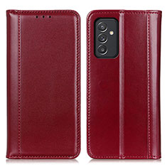 Funda de Cuero Cartera con Soporte Carcasa M05L para Samsung Galaxy A24 4G Rojo