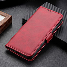 Funda de Cuero Cartera con Soporte Carcasa M06L para Motorola Moto G Play Gen 2 Rojo