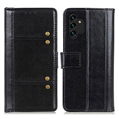 Funda de Cuero Cartera con Soporte Carcasa M06L para Samsung Galaxy A04s Negro