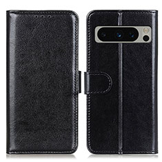 Funda de Cuero Cartera con Soporte Carcasa M07L para Google Pixel 8 Pro 5G Negro