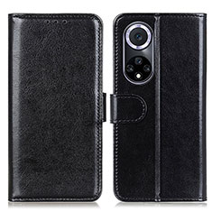 Funda de Cuero Cartera con Soporte Carcasa M07L para Huawei Honor 50 5G Negro