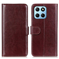 Funda de Cuero Cartera con Soporte Carcasa M07L para Huawei Honor 70 Lite 5G Marron