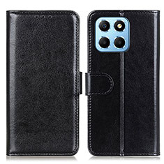 Funda de Cuero Cartera con Soporte Carcasa M07L para Huawei Honor X6S Negro