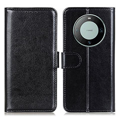 Funda de Cuero Cartera con Soporte Carcasa M07L para Huawei Mate 60 Pro+ Plus Negro