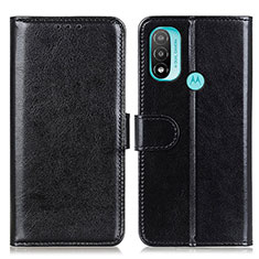 Funda de Cuero Cartera con Soporte Carcasa M07L para Motorola Moto E20 Negro