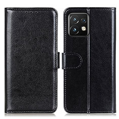 Funda de Cuero Cartera con Soporte Carcasa M07L para Motorola Moto Edge 40 Pro 5G Negro