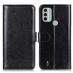 Funda de Cuero Cartera con Soporte Carcasa M07L para Nokia C31 Negro