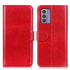 Funda de Cuero Cartera con Soporte Carcasa M07L para Nokia G310 5G Rojo