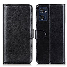 Funda de Cuero Cartera con Soporte Carcasa M07L para OnePlus Nord CE 2 5G Negro