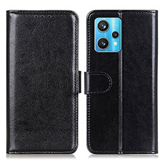 Funda de Cuero Cartera con Soporte Carcasa M07L para Realme 9 Pro 5G Negro