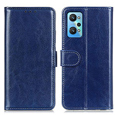 Funda de Cuero Cartera con Soporte Carcasa M07L para Realme GT Neo 3T 5G Azul