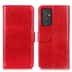 Funda de Cuero Cartera con Soporte Carcasa M07L para Samsung Galaxy A15 5G Rojo