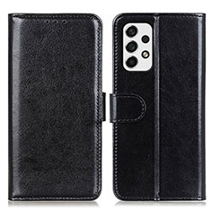 Funda de Cuero Cartera con Soporte Carcasa M07L para Samsung Galaxy A53 5G Negro