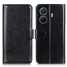 Funda de Cuero Cartera con Soporte Carcasa M07L para Vivo iQOO Z6 Pro 5G Negro