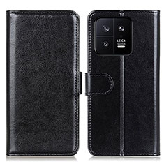 Funda de Cuero Cartera con Soporte Carcasa M07L para Xiaomi Mi 13 Pro 5G Negro