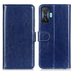 Funda de Cuero Cartera con Soporte Carcasa M07L para Xiaomi Poco F4 GT 5G Azul