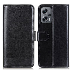 Funda de Cuero Cartera con Soporte Carcasa M07L para Xiaomi Poco X4 GT 5G Negro