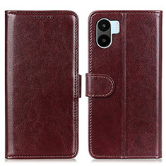 Funda de Cuero Cartera con Soporte Carcasa M07L para Xiaomi Redmi A2 Marron