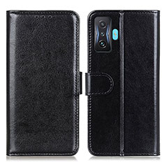 Funda de Cuero Cartera con Soporte Carcasa M07L para Xiaomi Redmi K50 Gaming 5G Negro