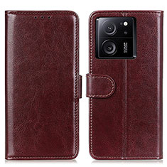 Funda de Cuero Cartera con Soporte Carcasa M07L para Xiaomi Redmi K60 Ultra 5G Marron