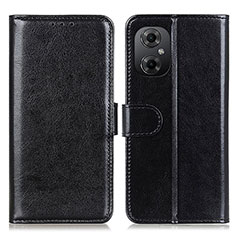 Funda de Cuero Cartera con Soporte Carcasa M07L para Xiaomi Redmi Note 11R 5G Negro