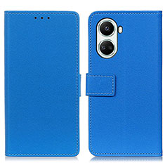 Funda de Cuero Cartera con Soporte Carcasa M08L para Huawei Nova 10 SE Azul