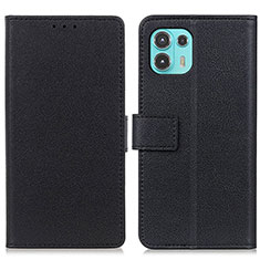 Funda de Cuero Cartera con Soporte Carcasa M08L para Motorola Moto Edge 20 Lite 5G Negro