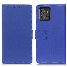 Funda de Cuero Cartera con Soporte Carcasa M08L para Motorola ThinkPhone 5G Azul