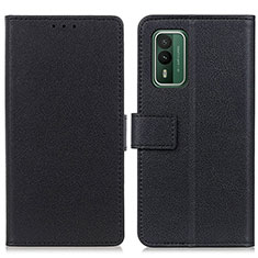 Funda de Cuero Cartera con Soporte Carcasa M08L para Nokia XR21 Negro