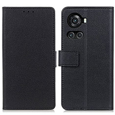 Funda de Cuero Cartera con Soporte Carcasa M08L para OnePlus 10R 5G Negro