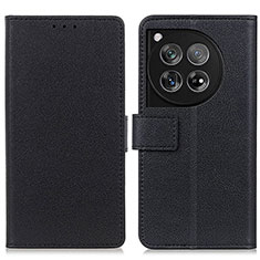 Funda de Cuero Cartera con Soporte Carcasa M08L para OnePlus 12R 5G Negro