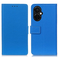 Funda de Cuero Cartera con Soporte Carcasa M08L para OnePlus Nord CE 3 5G Azul