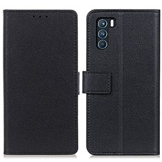 Funda de Cuero Cartera con Soporte Carcasa M08L para Oppo K9 Pro 5G Negro