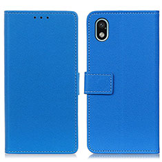 Funda de Cuero Cartera con Soporte Carcasa M08L para Sony Xperia Ace III SO-53C Azul