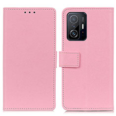 Funda de Cuero Cartera con Soporte Carcasa M08L para Xiaomi Mi 11T 5G Rosa