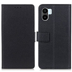 Funda de Cuero Cartera con Soporte Carcasa M08L para Xiaomi Poco C51 Negro