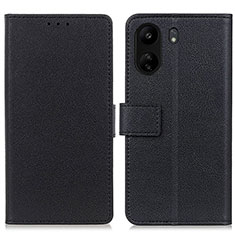 Funda de Cuero Cartera con Soporte Carcasa M08L para Xiaomi Poco C65 Negro