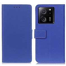 Funda de Cuero Cartera con Soporte Carcasa M08L para Xiaomi Redmi K60 Ultra 5G Azul