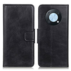 Funda de Cuero Cartera con Soporte Carcasa M09L para Huawei Enjoy 50 Pro Negro