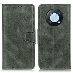 Funda de Cuero Cartera con Soporte Carcasa M09L para Huawei Enjoy 50 Pro Verde