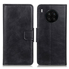 Funda de Cuero Cartera con Soporte Carcasa M09L para Huawei Honor 50 Lite Negro