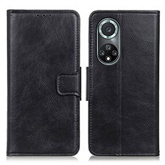 Funda de Cuero Cartera con Soporte Carcasa M09L para Huawei Honor 50 Pro 5G Negro