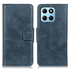 Funda de Cuero Cartera con Soporte Carcasa M09L para Huawei Honor X6 Azul