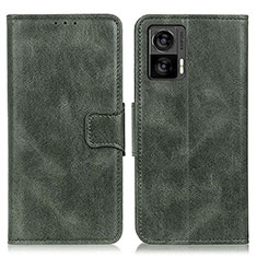 Funda de Cuero Cartera con Soporte Carcasa M09L para Motorola Moto Edge 30 Neo 5G Verde