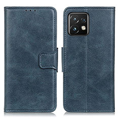 Funda de Cuero Cartera con Soporte Carcasa M09L para Motorola Moto Edge 40 Pro 5G Azul